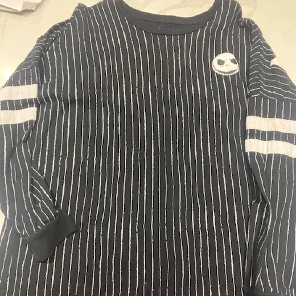 Hot topic Disney Nightmare Before Christmas Pumpkin King Spirt Jersey - Large